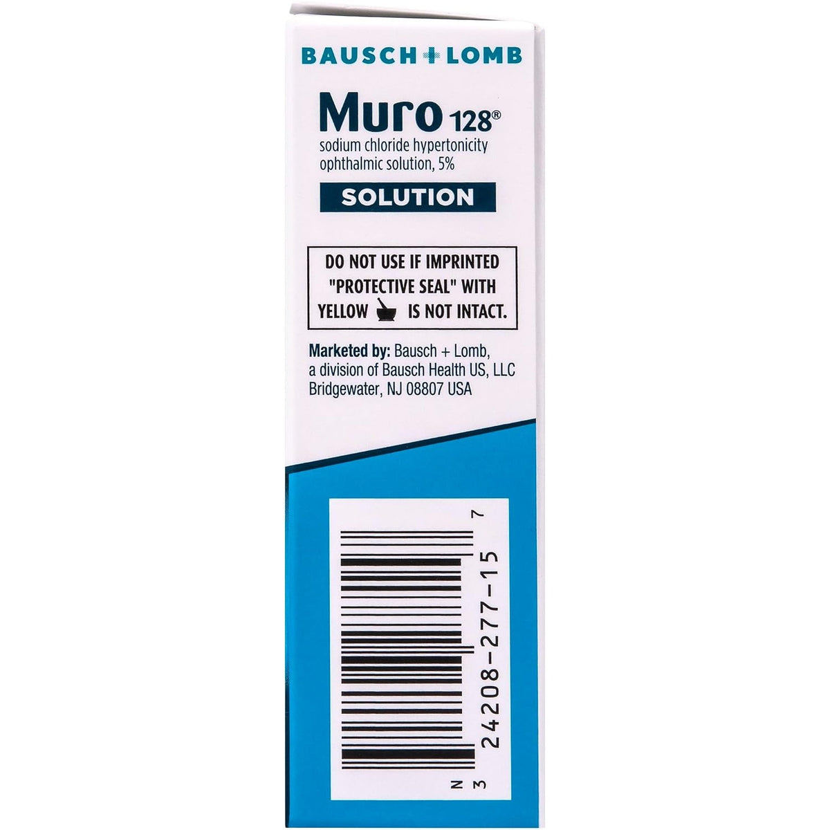 Muro 128, Sodium Chloride Ophthalmic Solution, 0.5 Oz, Eye Drops