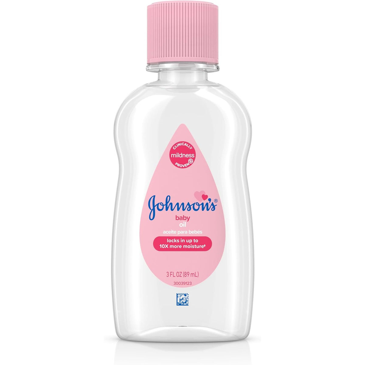 Johnson's Baby Oil, Hypoallergenic, 3 fl oz