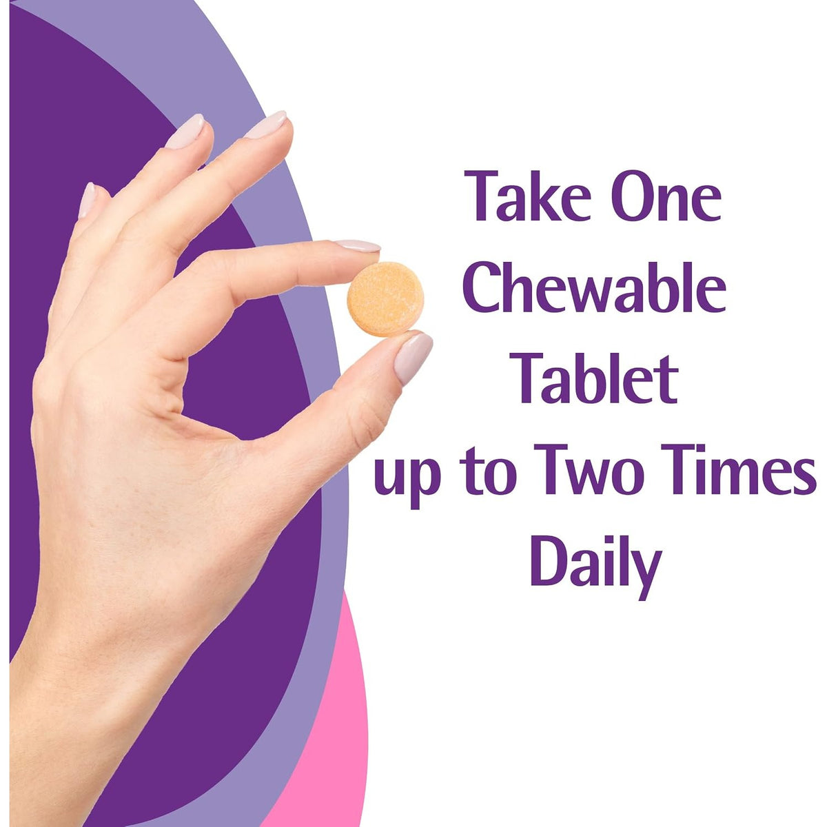 Caltrate Chewables 600 Plus D3 Vitamin D and Calcium Supplement, 155 count