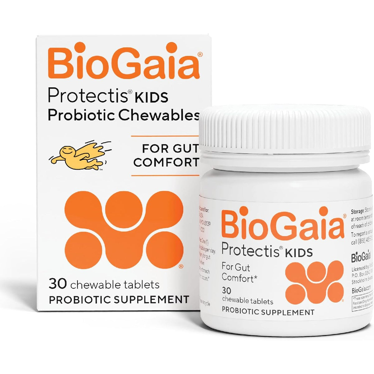 BioGaia Kids Probiotic | Ease Occasional Tummy Discomfort & Constipation