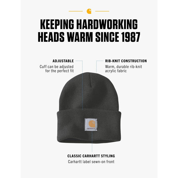 Carhartt Men's Iconic A18 Watch Cap Beanie