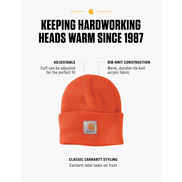 Carhartt Men's Iconic A18 Watch Cap Beanie