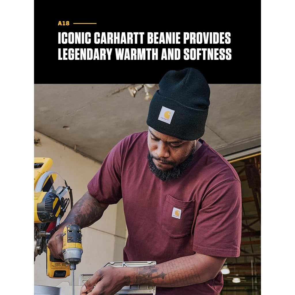 Carhartt Men's Iconic A18 Watch Cap Beanie
