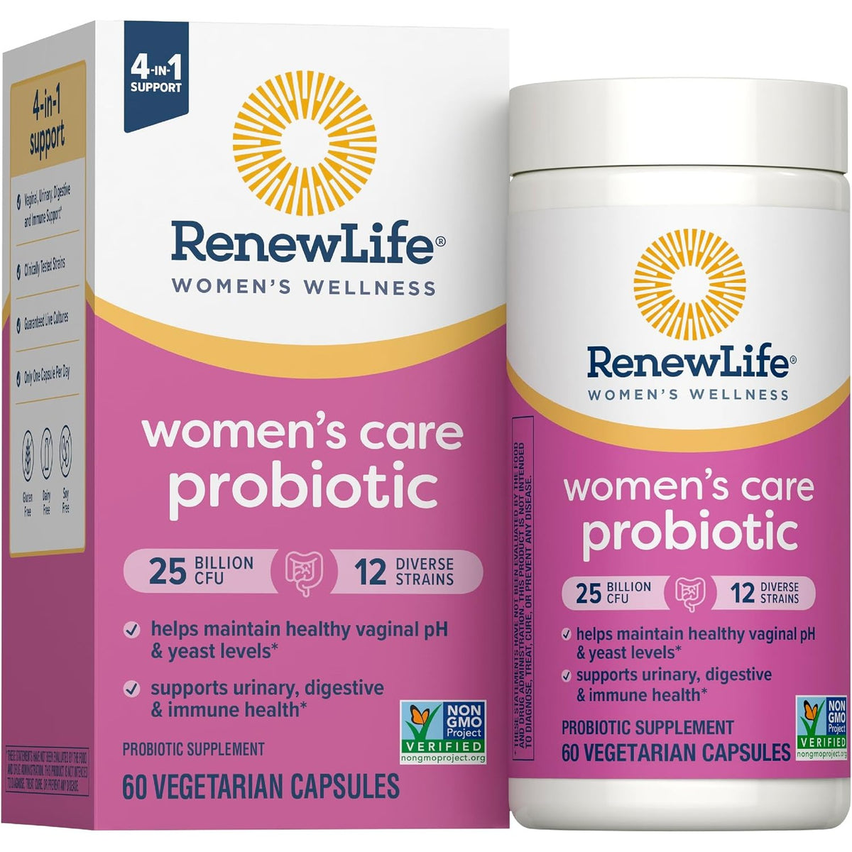 Renew Life Women's Probiotic 25 Billion CFU | 30 Vegetarian Capsules
