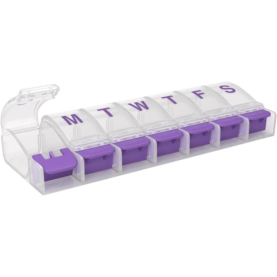 Ezy Dose Weekly (7-Day) Pill Organizer, Medium Planner, Color May Vary