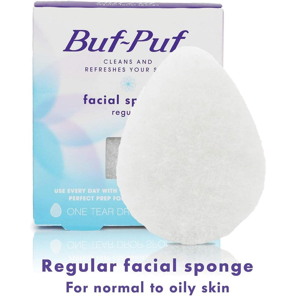 Nexcare BUF-PUF Regular Facial Sponge, Exfoliating, 1 Sponge