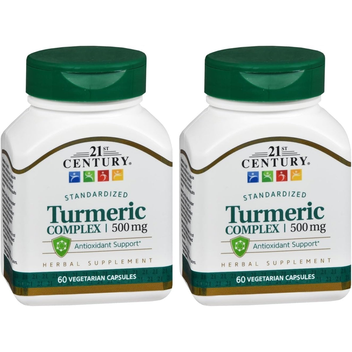 21st Century Turmeric Complex Capsules, Antioxidant Support, 60 Count