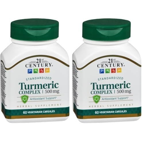 21st Century Turmeric Complex Capsules, Antioxidant Support, 60 Count