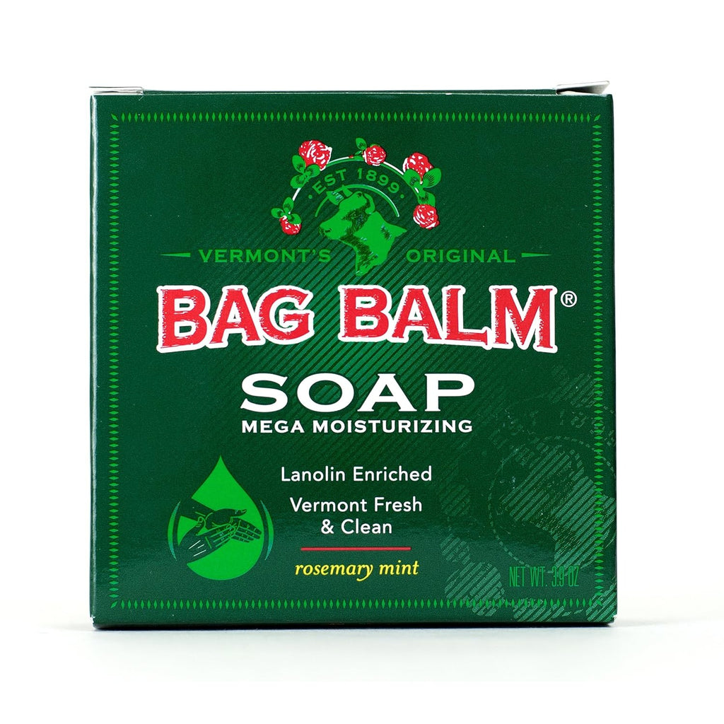 Vermont's Original Bag Balm Mega Moisturizing Bar Soap, Body Wash, 1pk