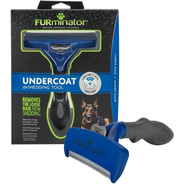 FURminator Undercoat deShedding Tool for Large Dogs with Short Hair