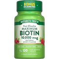 Nature's Truth Biotin 10000mcg | 120 Fast Dissolve Tablets