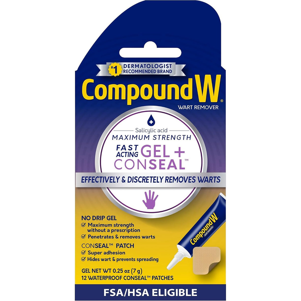 Compound W Maximum Strength Gel & ConSeal Wart Remover Kit