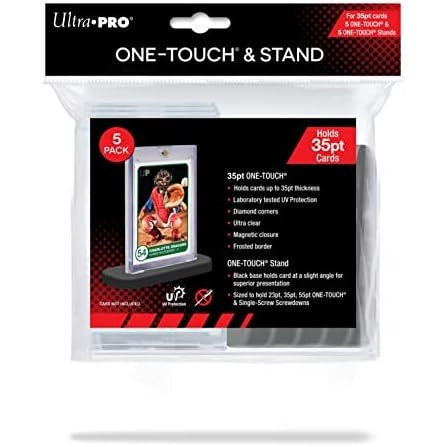 Ultra Pro 35PT UV ONE-TOUCH Magnetic Holders and Stands 5-Pack