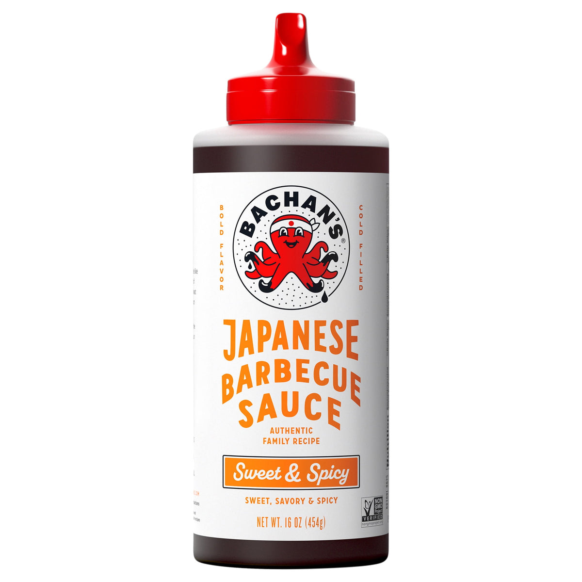 Bachan's Sweet & Spicy Japanese Barbecue BBQ Sauce, 16oz Bottle - Bold, Fresh, Umami Flavor
