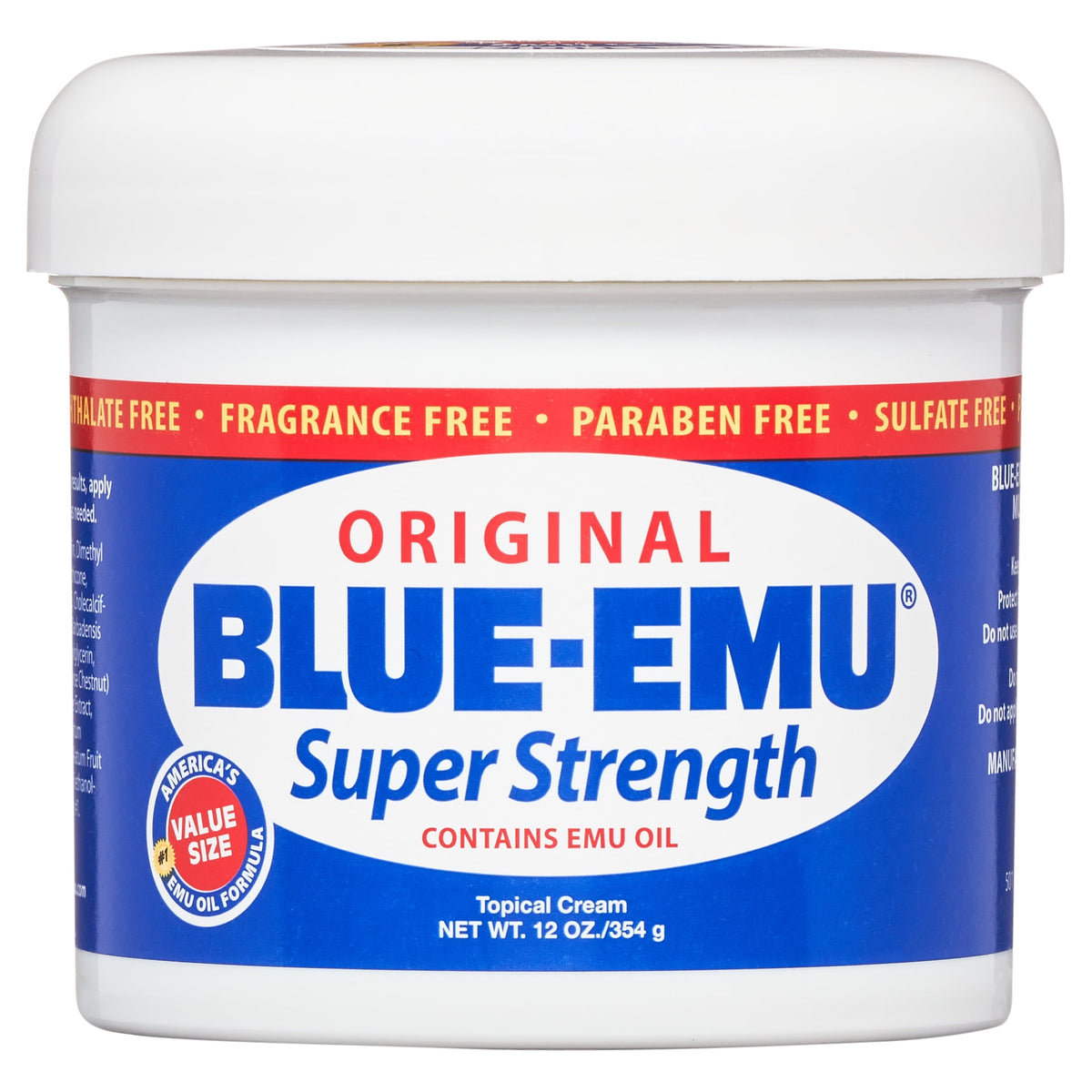 Blue-Emu Original Super Strength Cream for Supporting Healthy Muscles & Joints, 12 oz