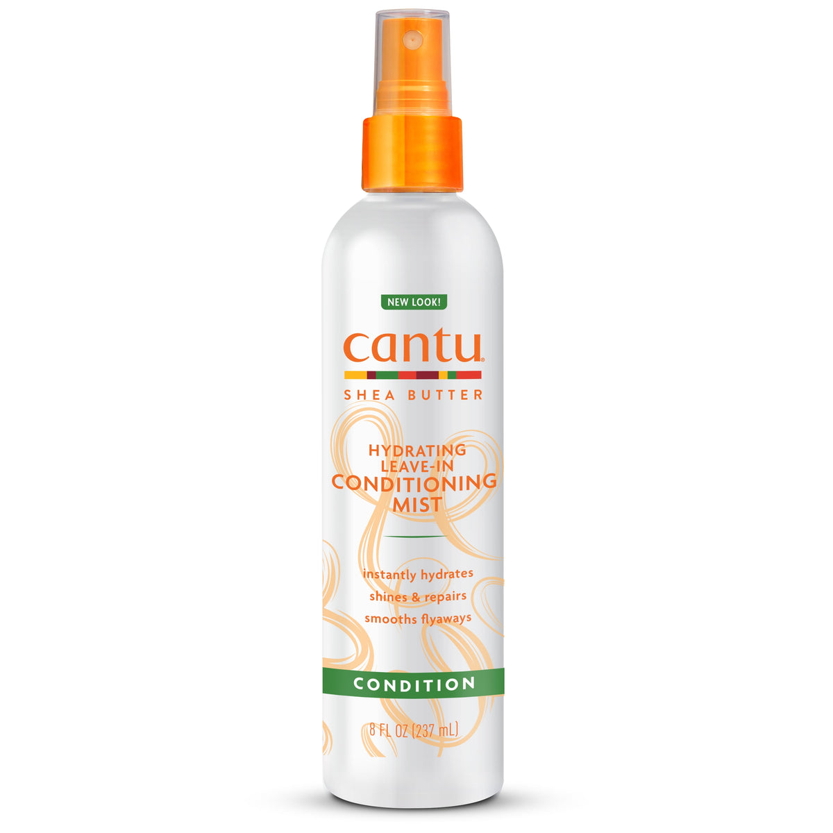 Cantu Leave-in Conditioning Mist with Shea Butter, Castor Oil & Argan Oil, 8 fl oz
