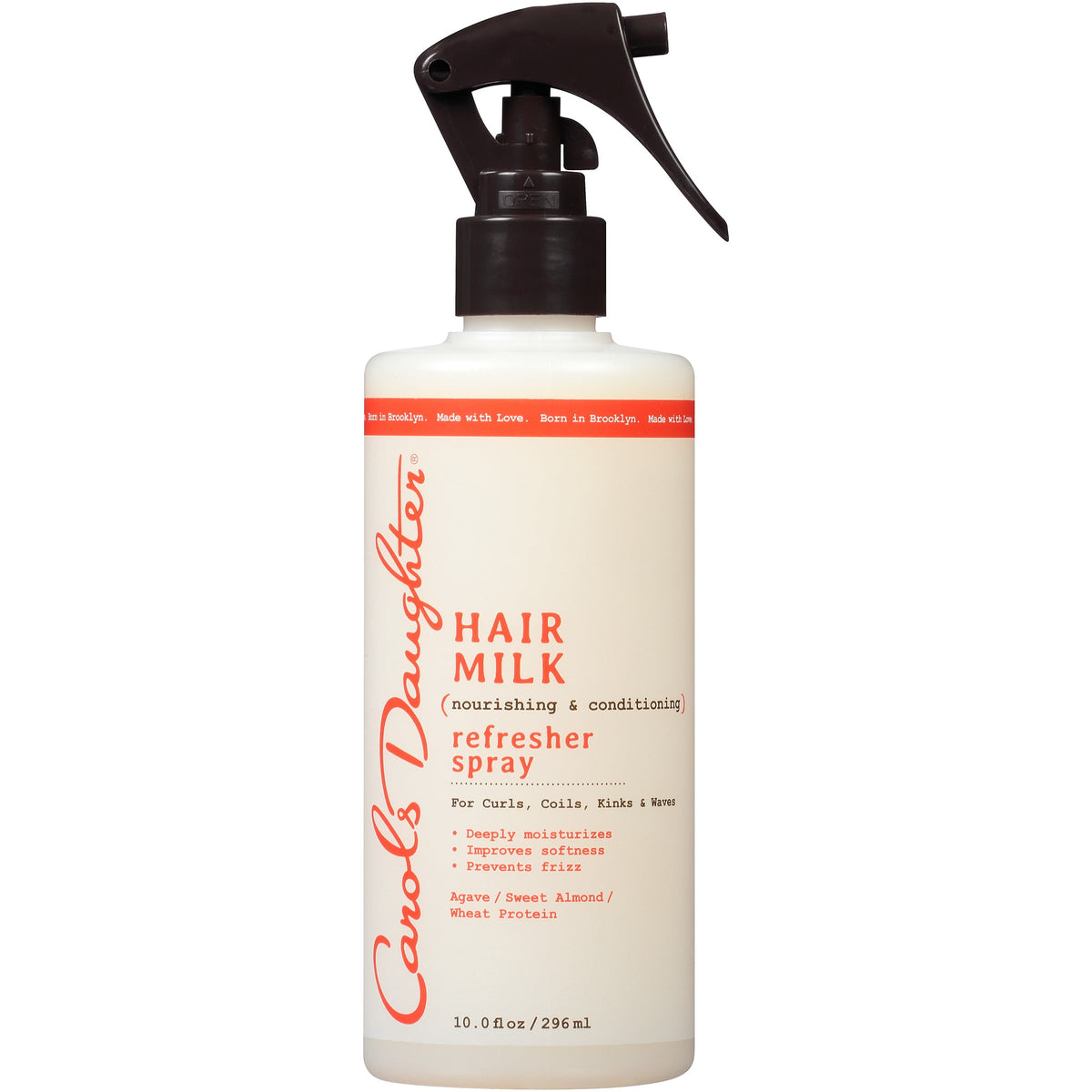 Carol's Daughter Hair Milk Moisturizing Curl Refresher Spray with Agave Nectar, 10 fl oz
