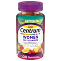 Centrum Multigummies Womens Gummy Vitamins, Multivitamin With Vitamin A, B & C, Assorted Fruit, 100 Count
