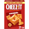 Cheez-It Original Baked Snack Crackers, Lunch Snacks, 21 oz