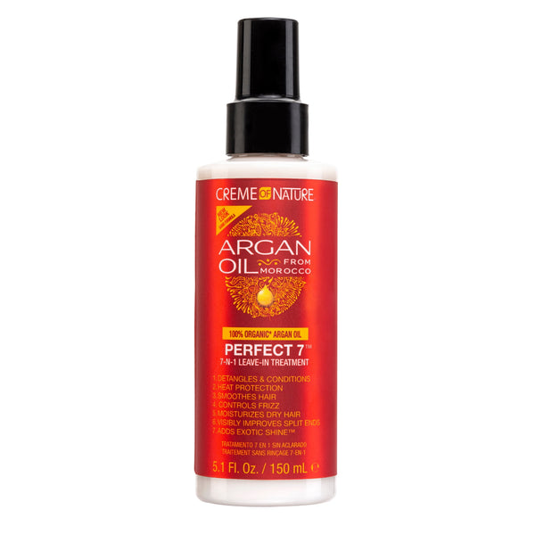 Creme of Nature Perfect 7™ Argan Oil 7-N-1 Leave-In Hair Treatment, 5.1 fl oz