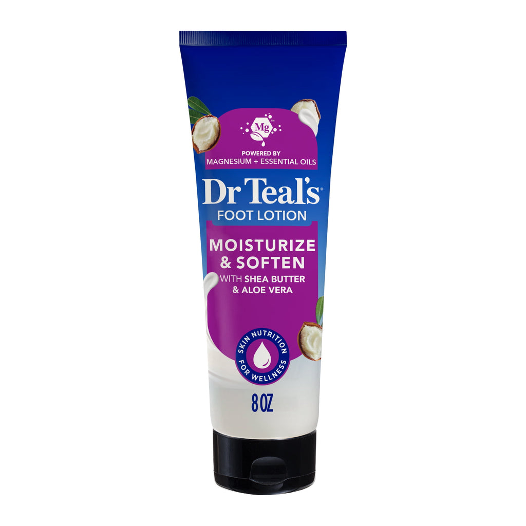 Dr Teal's Shea Enriched Foot Cream, 8 oz