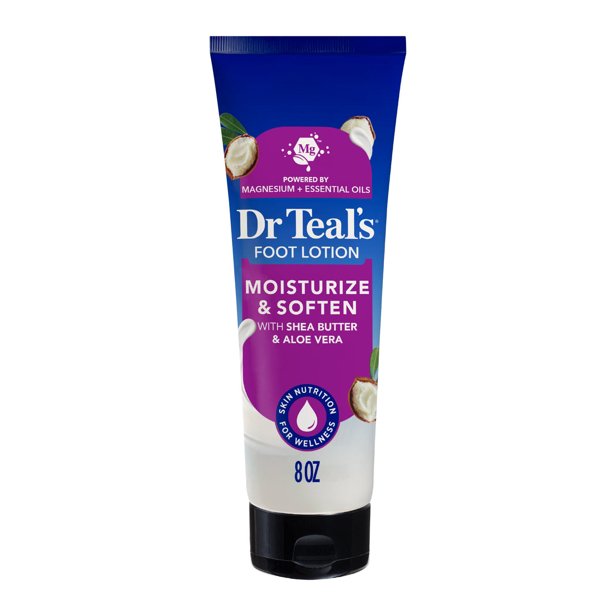 Dr Teal's Shea Enriched Foot Cream, 8 oz
