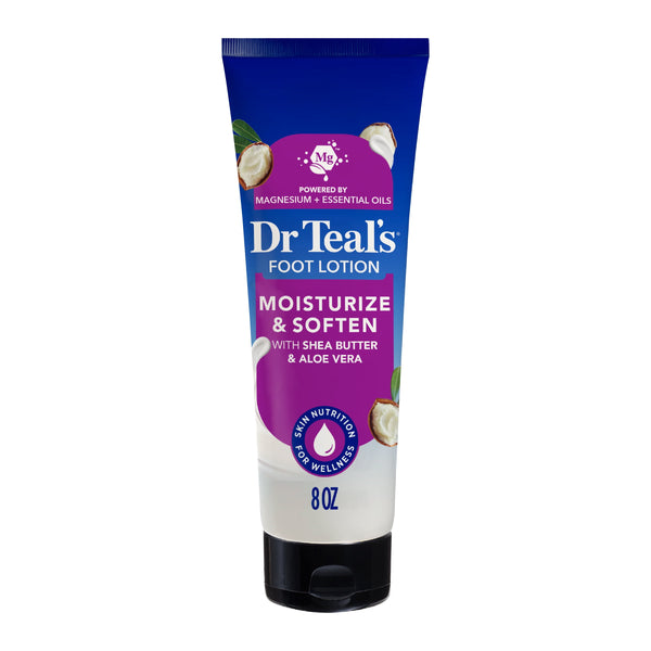 Dr Teal's Shea Enriched Foot Cream, 8 oz
