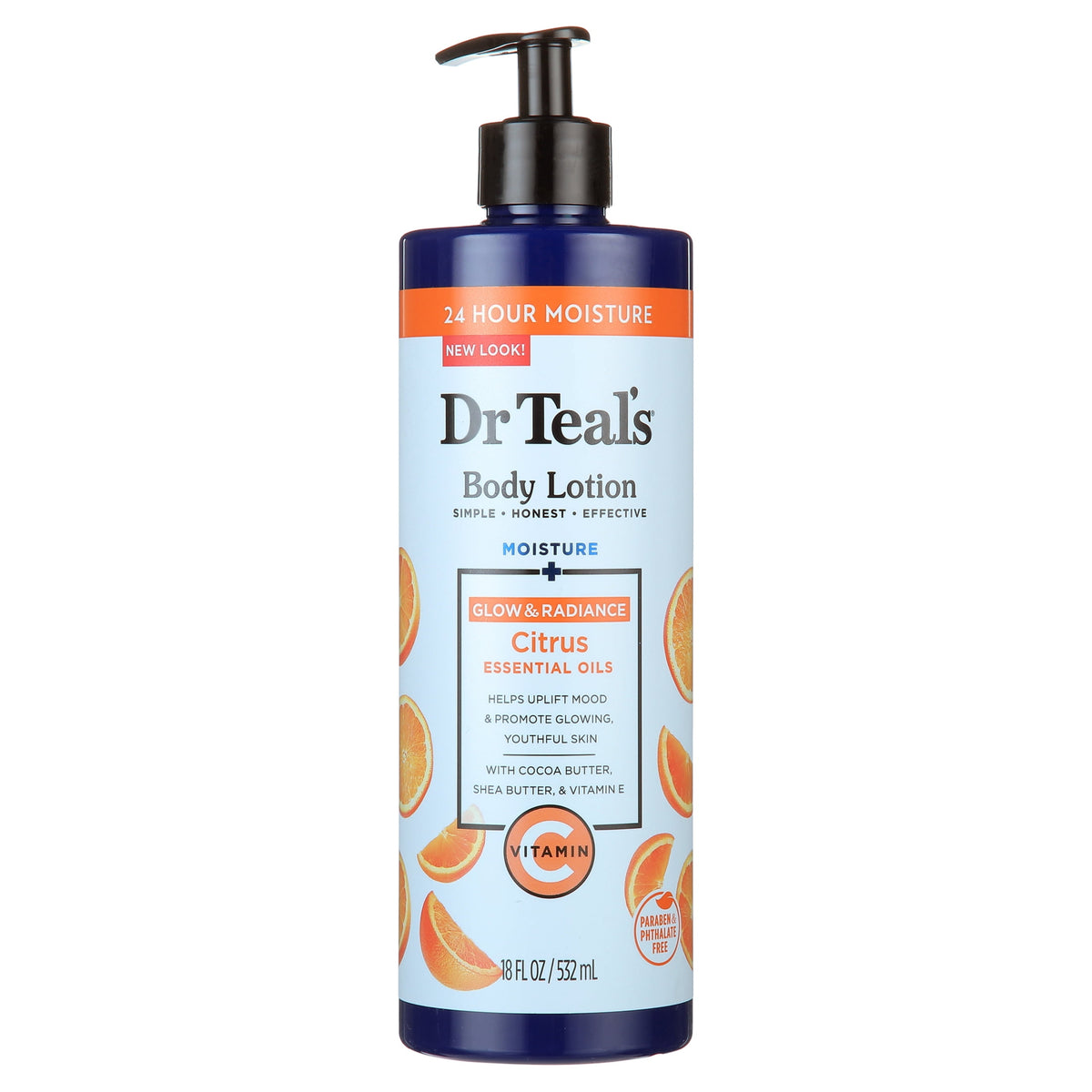 Dr Teal's Vitamin C Lotion, 18 oz.