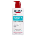 Eucerin Advanced Repair Cleansing Body and Face Cleanser for Normal to Dry, Sensitive Skin, 16.9 fl oz Bottle