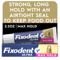 Fixodent Ultra Max Hold Secure Denture Adhesive Cream, 2.2 oz