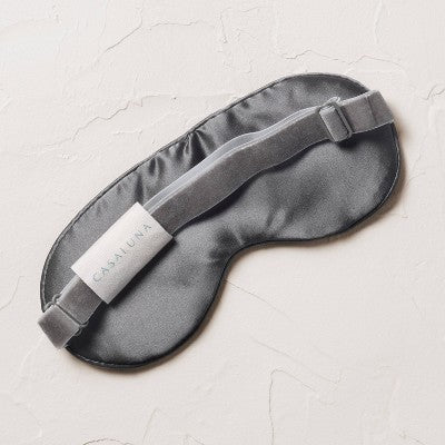 Solid Silk Eye Mask - Casaluna™