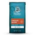 Caribou Coffee Fireside Dark Roast Ground Coffee - 12oz: Rainforest Alliance Certified, Arabica Beans