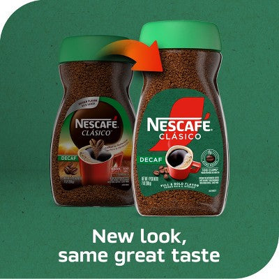 Nescafe Clasico Decaf Dark Roast Coffee - 7oz