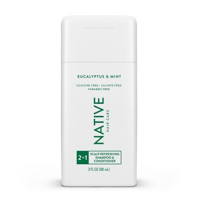 Native Eucalyptus & Mint 2n1 Shampoo & Conditioner - Trial Size - 3fl oz
