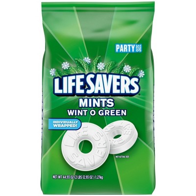 Life Savers Wint-O-Green Mints Hard Candy Breath Mints - 44.93oz