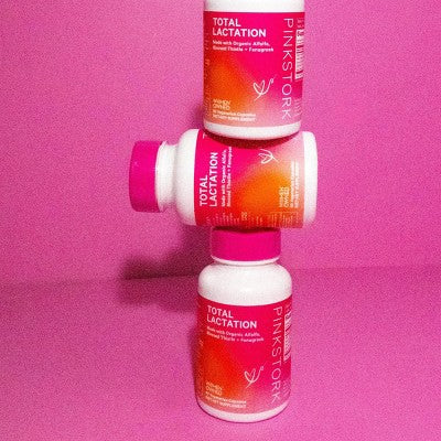 Pink Stork Total Lactation Herbal Supplement Capsule - 60ct