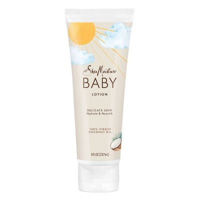 SheaMoisture Baby Lotion 100% Virgin Coconut Oil Hydrate & Nourish for Delicate Skin - 8 fl oz