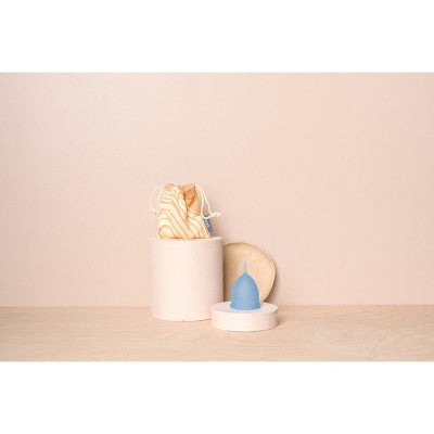 Saalt Menstrual Cup - Ocean Blue - Regular