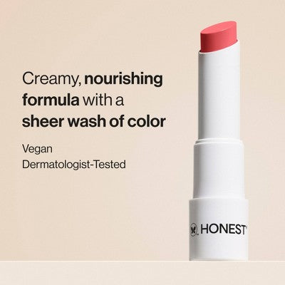 Honest Beauty Tinted Lip Balm with Avocado Oil - 0.14oz
