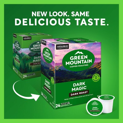 Green Mountain Coffee Dark Magic Keurig K-Cup Coffee Pods - Dark Roast - 24ct