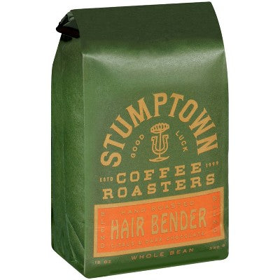 Stumptown Hair Bender Medium Roast Whole Bean Coffee - 12oz: Arabica Beans, Citrus, Raisin