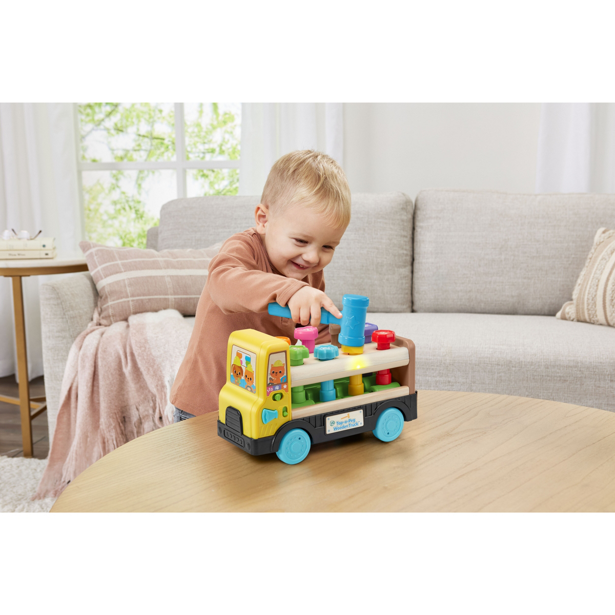 LeapFrog Tap-a-Peg Wooden Truck