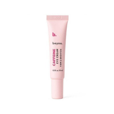 Beyou. Brightening Caffeine Eye Cream for Dark Circles and Puffy Eyes + Sensitive Skin Friendly - 0.5 fl oz