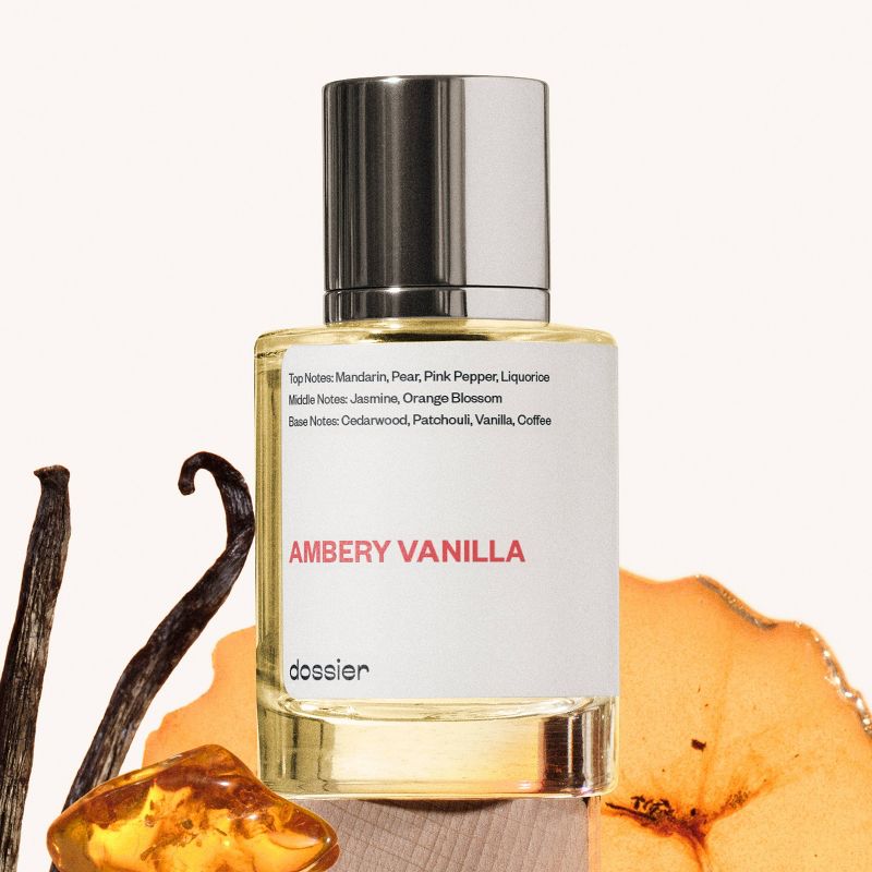 Dossier Women's Eau de Parfum, 50ml, Inspired by YSL Black Opium - Ambery Vanilla