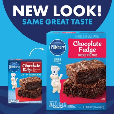 Pillsbury Chocolate Fudge Brownie Mix - 18.4oz