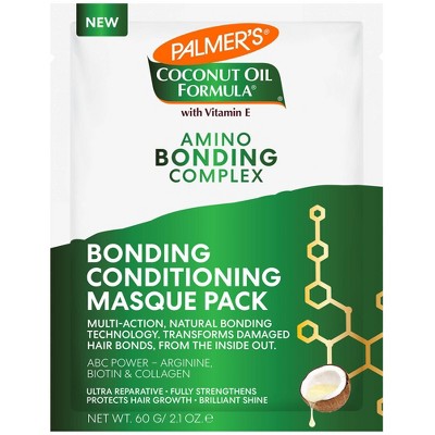 Palmer's Coconut Oil Formula Amino Bonding Complex Bonding Conditioning Masque Pack - 2.1 fl oz