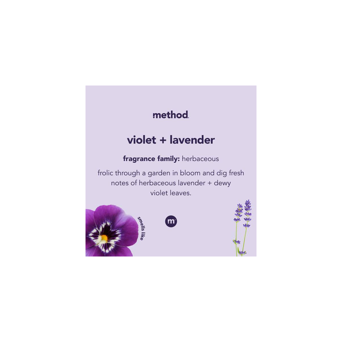 Method Violet + Lavender Aluminum Gel Hand Soap - 12 fl oz
