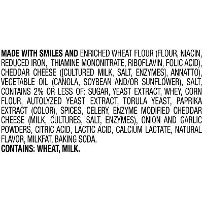 Goldfish Flavor Blasted Xtra Cheddar Cheese Crackers Bag - 6.6oz: No High Fructose Corn Syrup, Oven Baked
