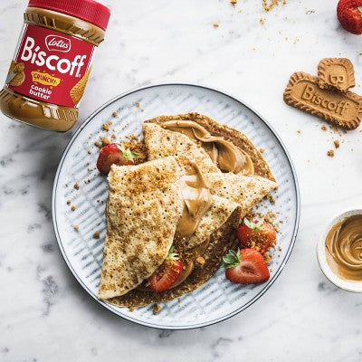 Biscoff Crunchy Cookie Butter Spread - 13.4oz: Vegan, No Artificial Colors, No Preservatives