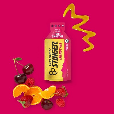 Honey Stinger Organic Fruit Smoothie Energy Gel: Sports Performance, Endurance, 1.1 oz
